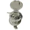 Flush Hatch Lock with Key - diameter 68mm, Model: With key