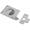 Door Latch with Striking Plate - 50x42mm