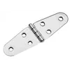 Mirror Polished S.S. Central Pin Hinge - 140x40mm, Model: Central