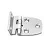 Mirror polished S.S. Offset hinge - 53x37.5mm