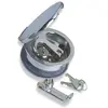 Flush Hatch Lock with Key - diameter 84mm, Model: With key