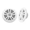 MR6W Marine Speakers - 180W - White, Color: White