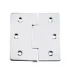 Mirror polished S.S. hinge - 127x127mm