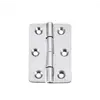 Mirror polished S.S. hinge - 50x76,5mm