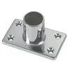 Rectangular base 90 degrees - diameter 22mm