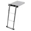 Foldaway Telescopic Ladder - 3 Steps, Length, mm: 854