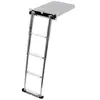 Foldaway Telescopic Ladder - 4 Steps, Length, mm: 1127