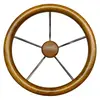 Teak Steering Wheel T4CT - 40cm