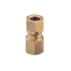 Brass Female Straight Fitting - 3/8"x12mm