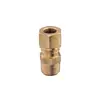 Straight Brass Fitting - 1/4"x10mm