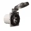 Inox plug 2P+T 220V. 16A IP56