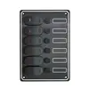 Circuit panel with 6 switches