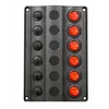 Circuit panel with 6 switches