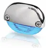 Blue stainless steel LED Easy Fit Step Lamp 12-24V 0.5W