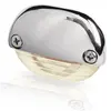 Warm white steinless steel LED Easy Fit Step Lamp 12-24V 0.5W