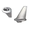Long Fin Zinc Anode for Stern Drive 80-140HP