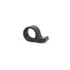 Clamp for fuel pump with rubber gasket