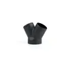 Y-shape adapter for air pipe diameter 75-2*60mm