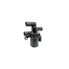 Electric 3 way valve 2 state solenoid valve / Connector housing incl.