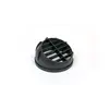 Grille d'aération semi-circulaire de diamètre 90mm
