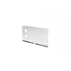 Stainless steel bendable mounting bracket for yachts and boats