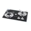 Glass Built In Hob Unit - 2 Burners - 380x280mm