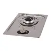 Unité de table de cuisson encastrée en acier inoxydable - 1 brûleur - 323x263mm