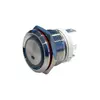 (ON)-OFF Momentary LED Switch - Blue