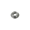 Stainless Steel Knurled Button - 17mm