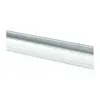 White Aluminum Rail with Fin - 6m
