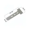 White PVC 3-hole Reinforcement