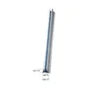 White V-shaped PVC Guide Rail without Fin - 6m