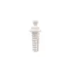 Nylon Screw 16mm - White