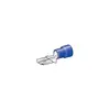 Blue male lamellar insulated terminals - 6.3mm