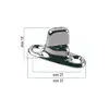 DOT® Low Nickel-plated Brass Swivel Lock