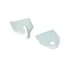 Hook and Eye for Covers - White