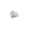 White Drain Socket - 16-27mm, Color: White