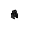 Black Nylon Fork Clip Ø25mm, Color: Black