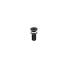 Black Recessed Through-hull - 3/4", Color: Black, Thread: M3/4"