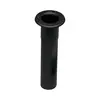 Black Straight Rod Holder, Color: Black
