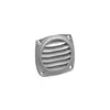 Grille d'aération en plastique gris - 85x85mm, Couleur: Grey