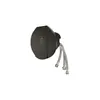 Mixer Tap in Housing with Black Round Lid, Color: Black