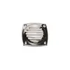 Évent d'aération à persiennes en acier inoxydable - 102x102mm, Dimensions, mm: 102x102