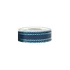 Striped Blue Scotch Tape - 20mm x 20m, Length, m: 20, Color: Blue, Width, mm: 20