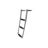 Telescopic Ladder with 3 Wide Steps, Length, mm: 875