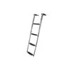 Telescopic Ladder with 4 Wide Steps, Length, mm: 1145
