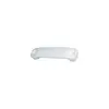 White Plastic Lacing Eye - 40mm, Color: White, Center distance, mm: 51