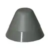 PVC Terminal Cone - Grey, Color: Grey