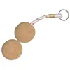 Cork Ball Keychain - Brass Ring - 50mm