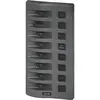 Weatherdeck 12V Panel - 8 Grey Switches